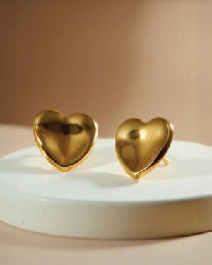 Pendientes Golden Heart