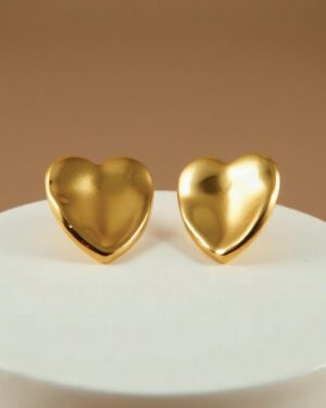 Pendientes Golden Heart